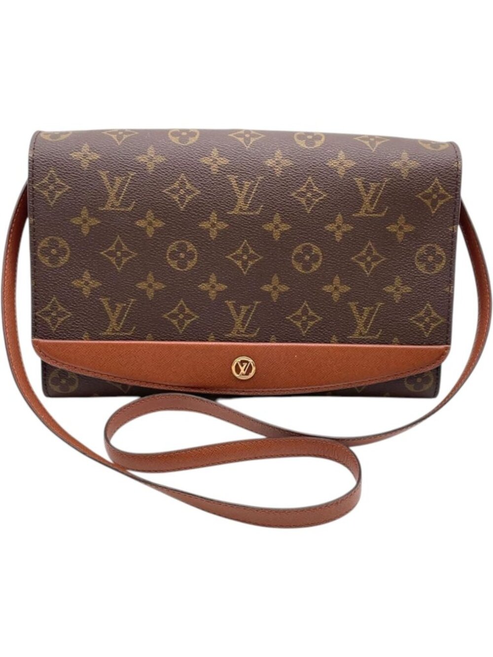 480394CR T6 Louis Vuitton Shoulder Bag Brown Monogram